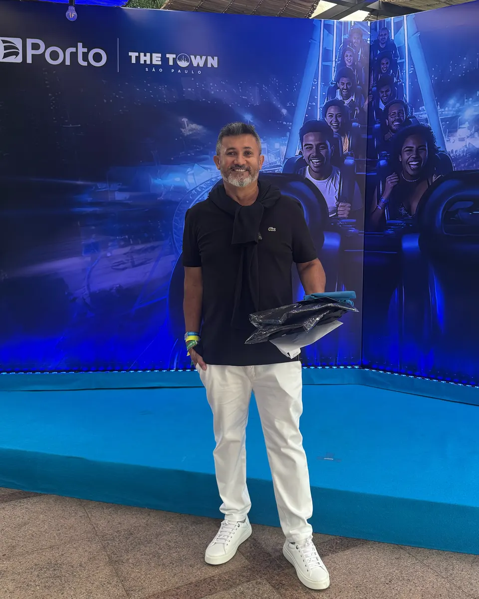 Francisco Neto em evento do mercado de seguros