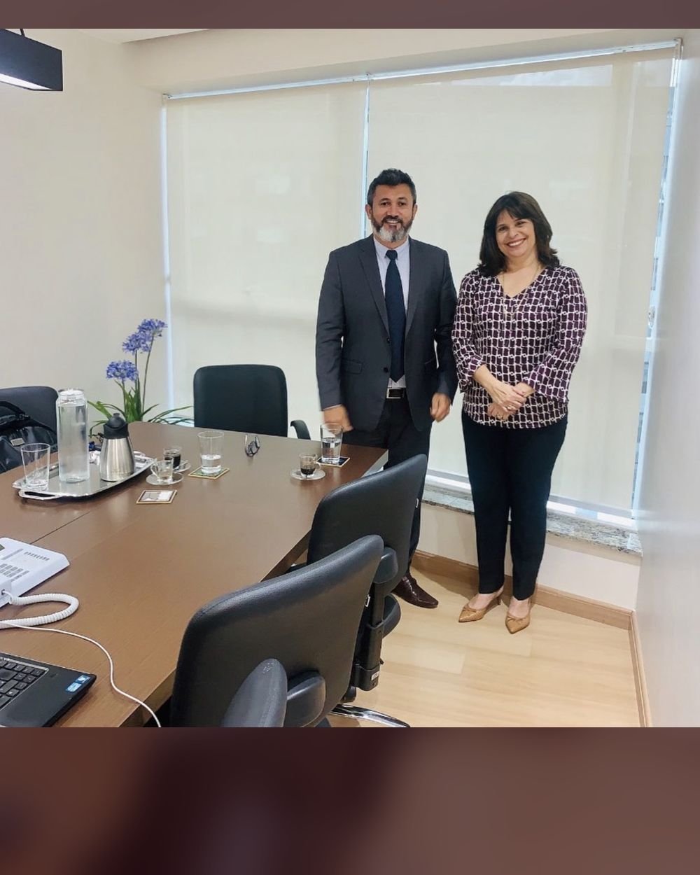 Reunião com a Escola Nacional de Seguros (ENS) para a formação da equipe