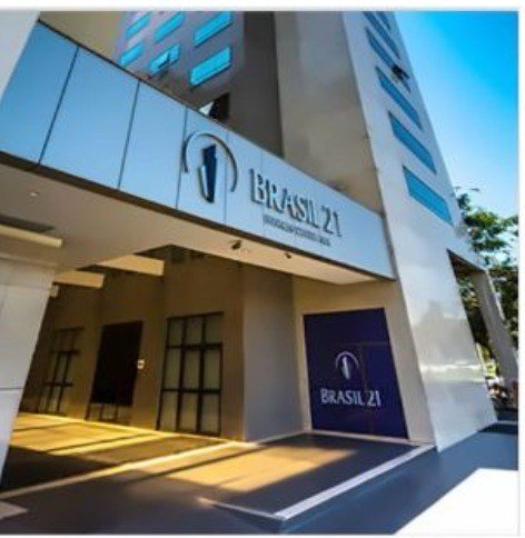 Entrada do Edifício Brasil XXI